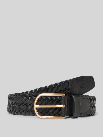 Tommy Hilfiger Gürtel aus echtem Rindsleder BLACK 1