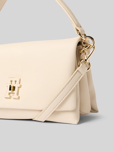 Tommy Hilfiger Torba na ramię z obrotowym zapięciem Écru 3