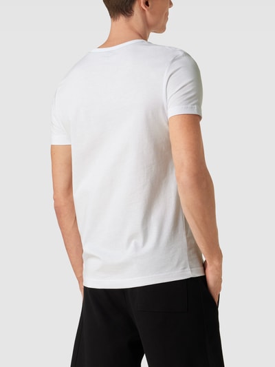 JOOP! Jeans T-Shirt mit Label-Print Modell 'Adamo' Weiß 5
