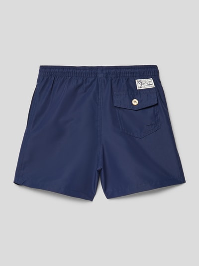 Polo Ralph Lauren Kids Badehose mit Label-Stitching Modell 'TRAVELER' Marine 3