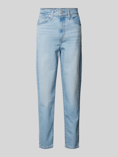 Levi's® Jeansy o kroju mom fit z wysokim stanem i 5 kieszeniami Jeansowy niebieski 2