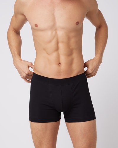 Schiesser Boxershorts met stretch  Zwart - 3