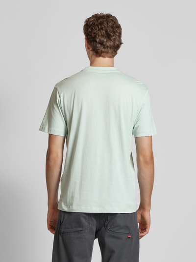 Tom Tailor Denim Relaxed Fit T-Shirt mit Label-Print Hellblau 5