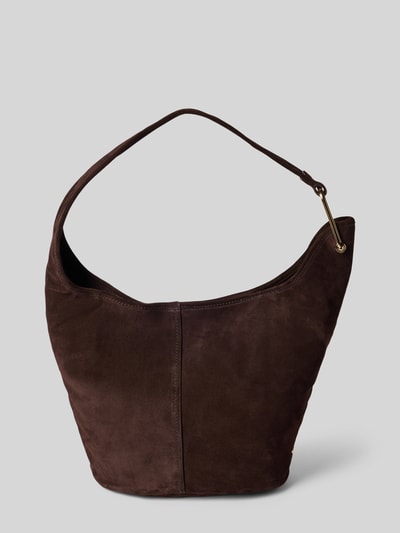 MICHAEL Michael Kors Torebka z zapięciem na magnes model ‘SONNY’ Ciemnobrązowy 2