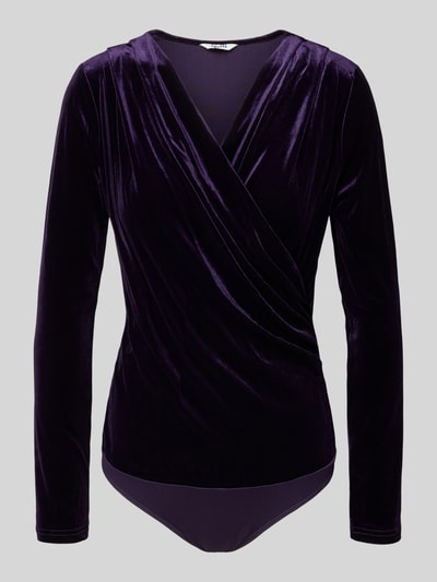 mbyM Body in Wickel-Optik Modell 'Lione' Lila 2