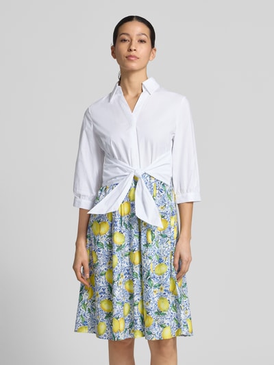 Christian Berg Woman Selection Mini-jurk in 2-in-1-look Lichtblauw - 4