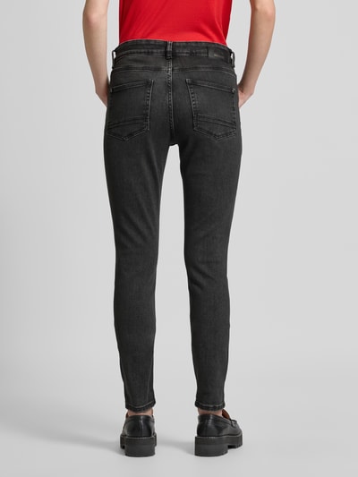 MOS MOSH Skinny fit jeans in 5-pocketmodel, model 'Bradford' Antraciet - 5