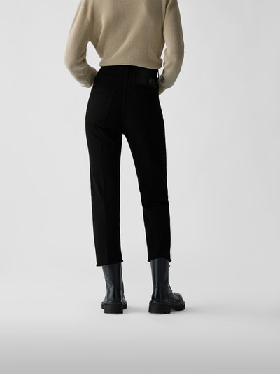 No21 High Waist Straight Fit Jeans Schwarz 5