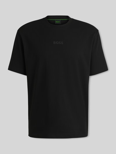 BOSS Green Regular Fit T-Shirt aus reiner Baumwolle Modell 'TEE 10' Black 2