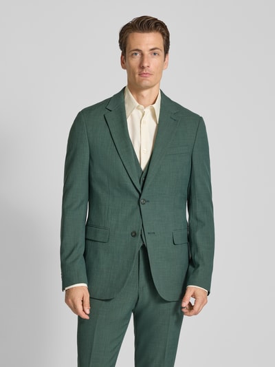 MCNEAL Slim Fit 2-Knopf-Sakko mit Viskose-Anteil Gruen 4