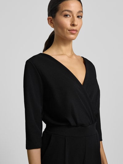 ZABAIONE Jumpsuit met V-hals Zwart - 3