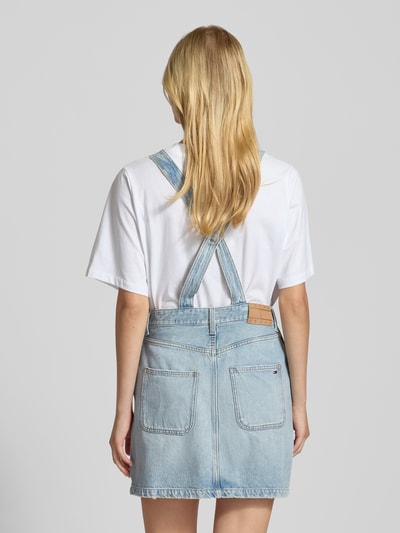 Tommy Jeans Leicht ausgestelltes Jeanskleid aus reiner Baumwolle Hellblau 5