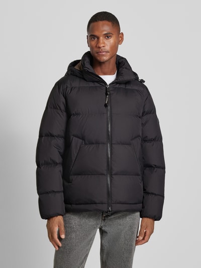 Marc O'Polo Regular Fit Daunenjacke mit abnehmbarer Kapuze Black 4