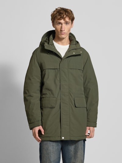 Tommy Jeans Regular Fit Parka mit Kapuze Modell 'CITY READY' Dunkelgruen 4