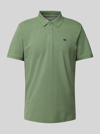 Tom Tailor Regular Fit Poloshirt aus reiner Baumwolle Oliv 2
