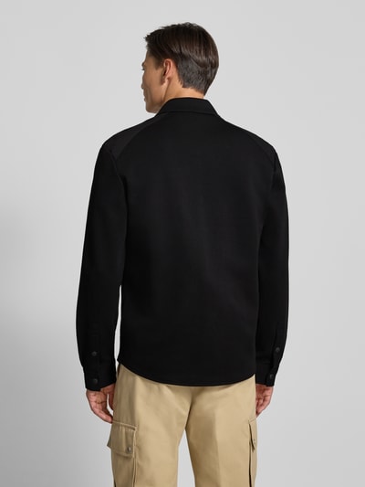 Antony Morato Regular fit overhemdjack van katoenmix met borstzakken Zwart - 5