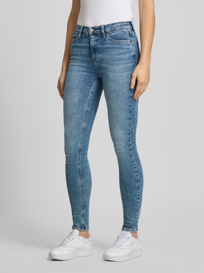 Tommy Jeans Skinny Fit Jeans aus Baumwoll-Mix Jeansblau 4