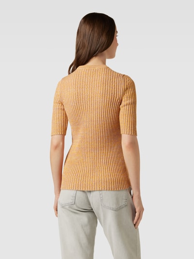 JAKE*S STUDIO WOMAN Gebreide pullover met 3/4-mouwen Oranje - 5