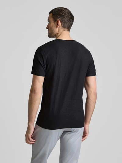 MCNEAL T-Shirt mit V-Ausschnitt Black 5