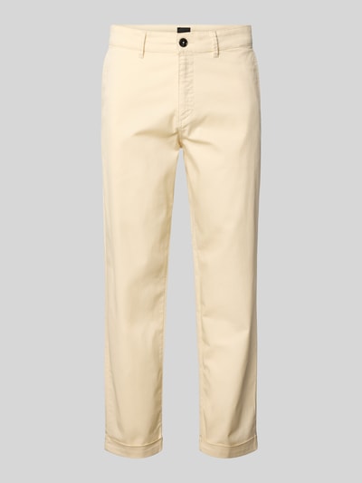 BOSS Orange Straight Leg Chino aus Baumwoll-Mix  Kitt 2