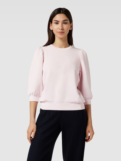 Selected Femme Sweatshirt met 3/4-mouwen, model 'TENNY' Roze - 4
