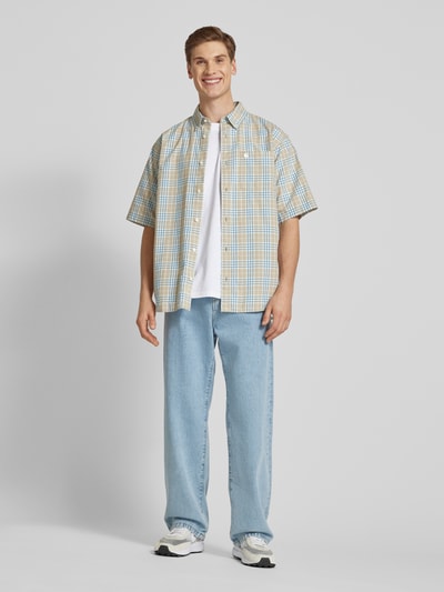 Carhartt Work In Progress Koszula casualowa o kroju regular fit z kieszenią na piersi model ‘NIVEN’ Beżowy 1