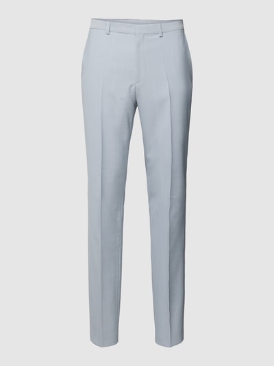 HUGO Pantalon met structuurmotief Bleu - 2