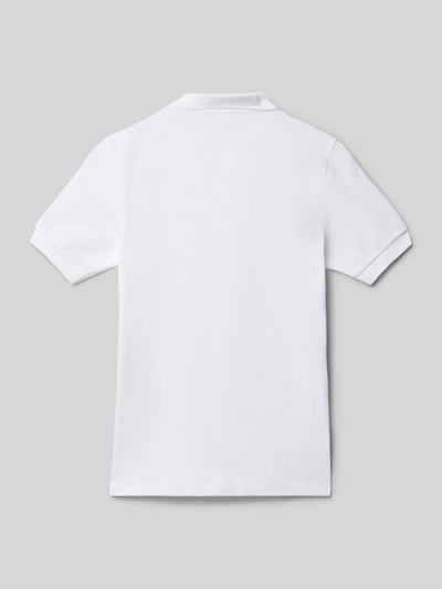 Lacoste Poloshirt mit Label-Detail Weiss 3