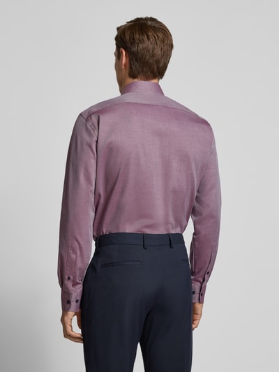 OLYMP Modern Fit Businesshemd mit Kentkragen Bordeaux 5