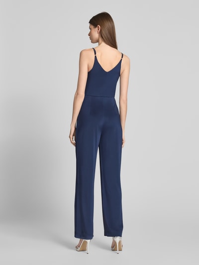 Guess Jumpsuit met volant, model 'ALICE SLINKY' Marineblauw - 5