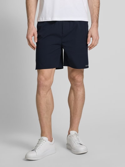 Les Deux Korte broek met steekzakken, model 'Raphael' Donkerblauw - 4