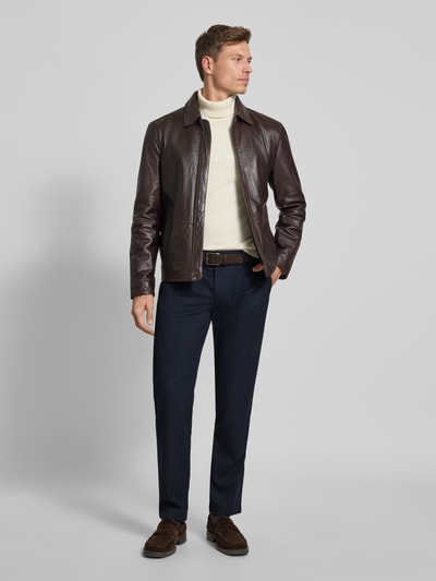 Roy Robson Stoffen broek met elastische band Blauw - 1