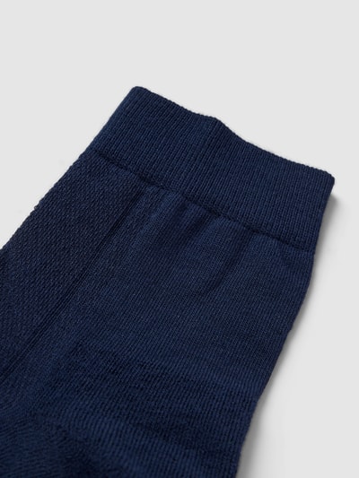 FALKE Socken mit elastischem Rippenbündchen Modell 'Cool Kick' Marine 2