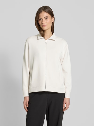 Christian Berg Woman Bluza rozpinana ze stójką Écru 4