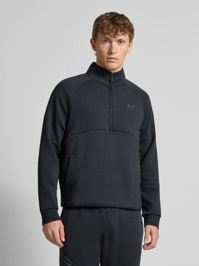 Under Armour Sweatshirt met opstaande kraag en ritssluiting Zwart - 4