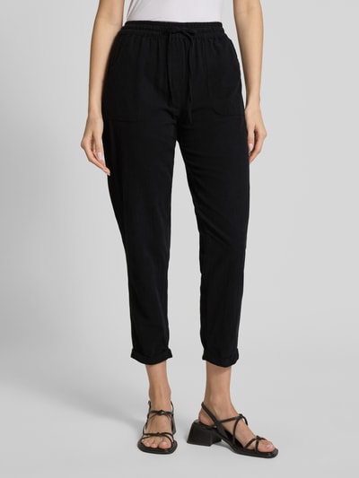 Soyaconcept Tapered Fit Hose mit Eingrifftaschen Modell 'Cissie' BLACK 4