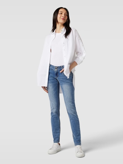 Buena Vista Jeans met normaal model en denimlook Blauw - 1