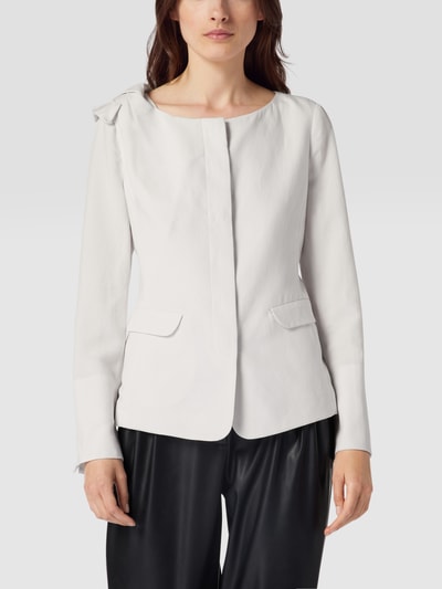 Emporio Armani Blazer met linnen Wit - 4