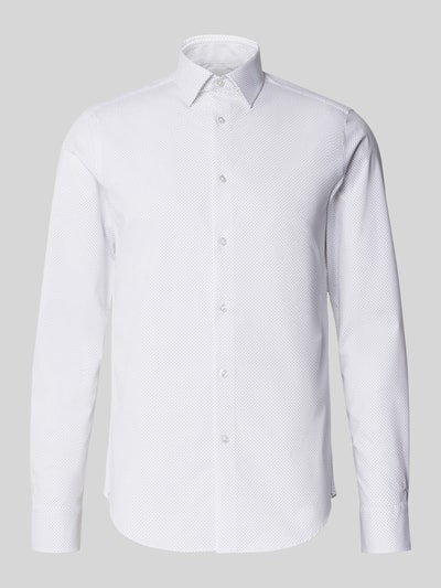 CK Calvin Klein Slim fit zakelijk overhemd met kentkraag Wit - 2