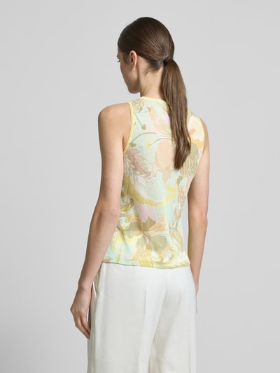 Marc Cain Tanktop in Strick-Optik GELB 5