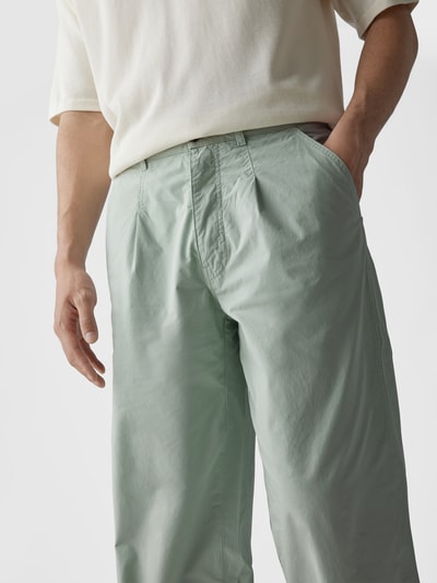 Kenzo Straight Fit Chino Hellgrün 6