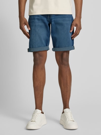 Christian Berg Men Bermuda im 5-Pocket-Design Hellblau 4