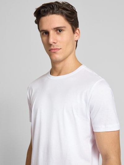 BOSS T-shirt met ronde hals, model 'Thompson' Wit - 3