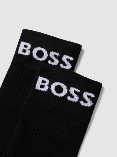 BOSS Socken mit Label-Print im 2er-Pack Black 2