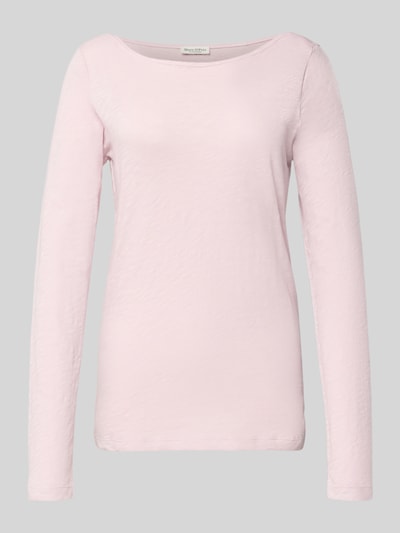 Marc O'Polo Regular Fit Langarmshirt aus reiner Baumwolle Lavender 2