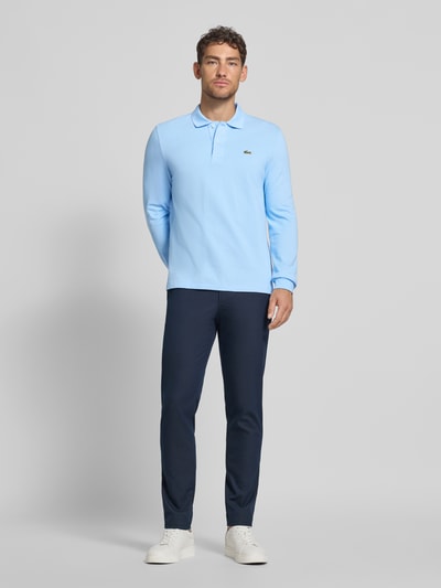 Lacoste Regular fit poloshirt van puur katoen Lichtblauw - 1