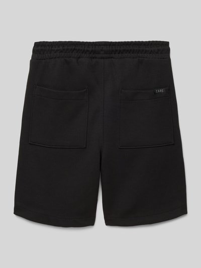 CARS JEANS Szorty z dzianiny dresowej z elastycznym pasem model ‘PALSY’ Czarny 3