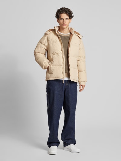 Levi's® Steppjacke mit Kapuze Modell 'ROCKRIDGE' Sand 1