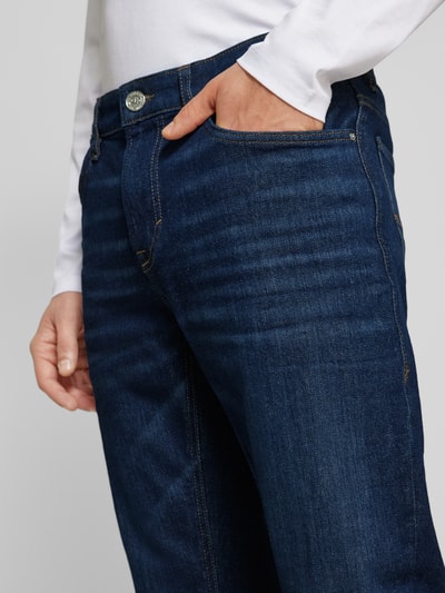 JOOP! Jeans Modern fit jeans in 5-pocketmodel, model 'Mitch' Donkerblauw - 3