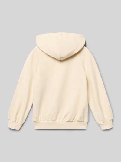 s.Oliver RED LABEL Bluza z kapturem o kroju regular fit z mieszanki bawełny  Złamany biały 3